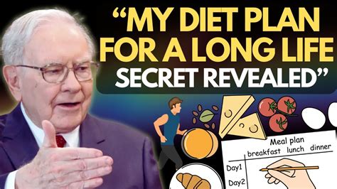 warren buffett diet and exercise.